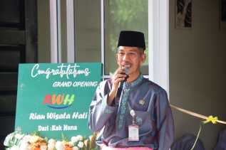 Bupati Bengkalis, Resmi Buka Kantor Riau Wisata Hati, Pelayanan Umroh dan Wisata Religi 