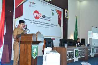 Bupati Amril Mukminin Sebut Katalog Elektronik Media Tepat Kembangkan E-Goverment Procurement
