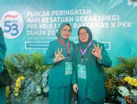 Sinergi Lintas Daerah, TP PKK Bengkalis Hadiri Rakernas X dan HKG PKK ke-53 di Kaltim