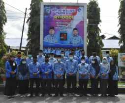 Dinas Komunikasi, Informatika dan Statistik Kab. Bengkalis, Saksikan Puncak Peringatan HUT Ke-49 Korpri Tahun 2020 