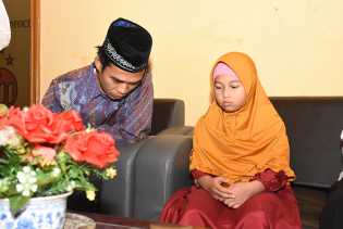 Ingin Bertemu Annisa Hafidzah 30 Juz, Kafilah Bengkalis Dikunjungi Abdul Somad