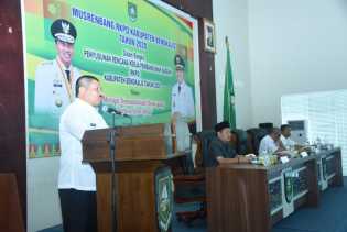Bupati Bengkalis Amril Mukminin Buka Musrenbang RKPD Tingkat Kabupaten Bengkalis Tahun 2020