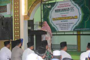 Bupati Bengkalis Hadiri Peringatan Maulid Nabi Muhammad SAW