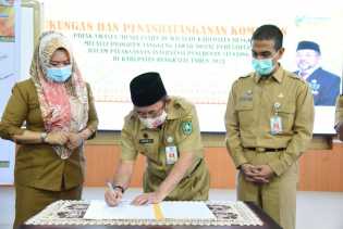 Dukung Intervensi Penanganan Stunting, Sejumlah Perusahaan  Tandatangani Komitmen dengan Pemkab Bengkalis