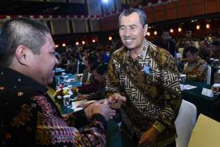 Hari Ini Bupati Amril Ikuti Rakernas Gerakan Indonesia Bersih di Jakarta 