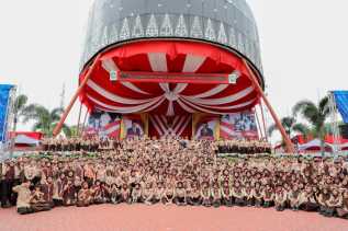 Pemkab Bengkalis Gelar Apel Besar, Peringatan Hari Pramuka Ke-62 Tahun, Berlangsung Khidmat