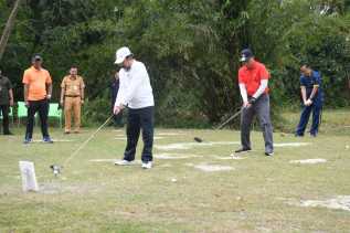 Dibuka Bupati Bengkalis, Turnamen Mini Golf Diharapkan Mampu Ciptakan Atlet Golf  Berprestasi