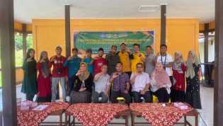 Kerjasama Pemdes Cingam, KJFD LGI Fisip UNRI Gelar Pemberdayaan Pokdarwis 