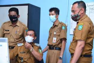 Bagus Santoso Sambangi Dapur Pemberitaan Diskominfotik