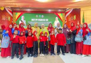 Hadiri HUT PP-PAUD Ke-68, Bunda PAUD Mengajak Ciptakan Anak Yang Tangguh dan Hebat