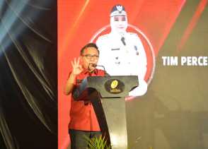 Bupati Kasmarni Apresiasi Dan Sambut Baik Atas Dilaksanakan High Level Meeting, Tim P2DD