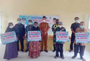 Pemdes Resam Lapis Salurkan BLT Tahap 2