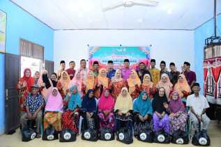 DWP Salurkan Bantuan Ramadhan Berbagi Di Kecamatan Bengkalis