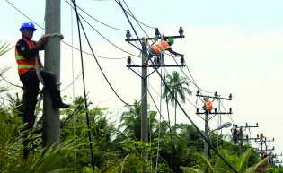 Ajuan Jaringan Listrik Pemkab Bengkalis Disetujui, PLN Lakukan Pemasangan di 31 Lokasi 