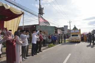 Diikuti Ribuan Orang, Mandau Meriahkan Peringatan Tahun Baru 1445 Hijriyah dengan Pawai Ta'aruf 
