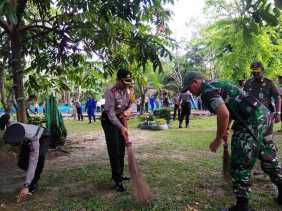 Bersama Polres dan Kodim, Peringatan Hari Peduli Sampah Kabupaten Bengkalis Digelar di TPA