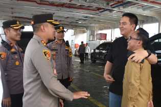 Disambut Kapolres dan Sekda, Kapolda Riau Tiba di Negeri Junjungan