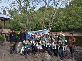 Mahasiswa KKN UNRI Tahun 2026 Iakukan  Pelatihan Pembibitan dan Edukasi Mangrove Berkelanjutan Bersama Kelompok Konservasi Mangrove Paghet Seghaghah di Desa Kelapa Pati
