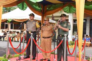 Dandim Bengkalis Harapkan Apel Tiga Pilar Tak Sekedar Seremonial