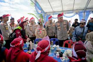 Bupati Kasmarni Apresiasi Ekspedisi Merah Putih Presisi, Perkuat Sinergi Layani Masyarakat Perbatasan