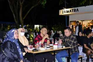 Ngopi Bareng di Anniversary Zamatra, Bagus Santoso Ajak Kaum Melenial Berwirausaha