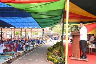 Masyarakat Antusias Hadiri Tabligh Akbar 1 Muharram, Bupati Bengkalis Beri Apresiasi