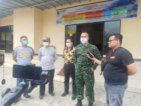 Antisipasi Wabah Covid-19, Kawasan Pelabuhan BSL Disemprot Desinfektan