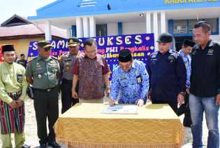 Resmikan Kantor PWI, Bupati Bengkalis Harapkan PWI Dapat Menangkal Berita Hoax