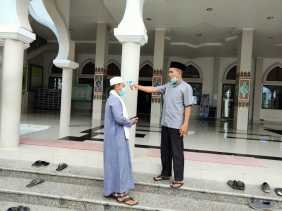 Pengurus Masjid Agung Istiqomah Bentuk Satgas Pencegahan Covid-19