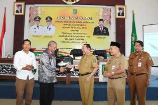 Penyusunan APBD 2019 Harus Pedomani Permendagri 38 Tahun 2018, Pemkab Gelar Sosialisasi