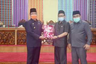 Pj Bupati Syahrial Abdi Sampaikan Ranperda APBD Tahun Anggaran 2021 ke DPRD Bengkalis