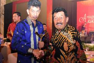 Berulang Tahun ke-25, Bupati Amril Mukminin Ucapkan Selamat ke Gatra Media Grup