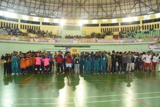 Bupati Ucapkan Selamat Pada Pemenang Kompetisi Olahraga Cabor Futsal dan Sepak Takraw Tingkat Pelajar