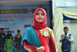  RRI Bengkalis Gelar Lomba Busana Melayu Tingkat SD