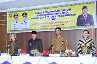 Buka Sosialisasi TLHP, Bupati Bengkalis Harapkan Perbaiki Pola Metode Pengawasan