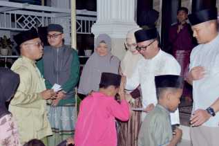 Di Rumdis, Sekda Bengkalis Ersan Saputra Gelar Syukuran Sambut Bulan Suci Ramadhan