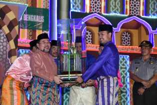 91 Poin, Kafilah Bengkalis Kembali Raih Juara Umum