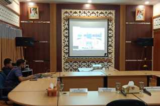 Pagi Ini Plh. Bupati Bengkalis Konferensi Video dengan Pangdam I/Bukit Barisan