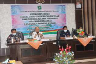 Pantau Aktivitas Perairan di Selat Malaka, BPP Bengkalis Perkenalkan Teknologi AIS