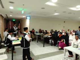 Sebelum ke Mekkah, JCH Kabupaten Bengkalis Ikuti Pembinaan Manasik Haji di Madinah