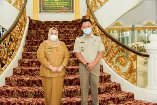 Bupati Kasmarni Tingkatkan Sinergi dengan BPN, Diharapkan Aset Pemkab Bengkalis Semakin Tertata 