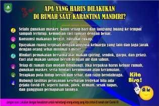 Kadis Kominfotik Johansyah, “Yakinlah, Mereka Seperti Kita Juga, Tak Satupun ODP Ingin Keluarganya Terjangkit Covid-19”
