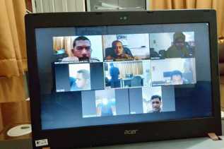 Penuhi Imbauan Pemerintah, Mulai Besok Rapat di Diskominfotik Bengkalis Lewat Telekonferensi
