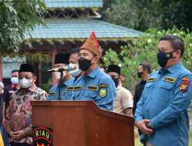 Kapolda Riau dan Gubri Kunjungan ke Desa Kesumbo Ampai, Bupati Bengkalis: Ini Upaya Perkuat Komunikasi dan Sinergitas