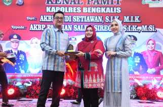 Bupati Kasmarni Apresiasi Dedikasi AKBP Budi dan Sambut Hangat AKBP Fahrian