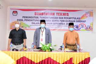 Tahapan Pilkada Serentak, KPU Bengkalis Gelar Bimtek 