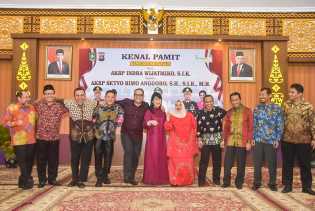 Kenal Pamit Kapolres, Bupati Kasmarni Apresiasi AKBP Indra Wijatmiko 