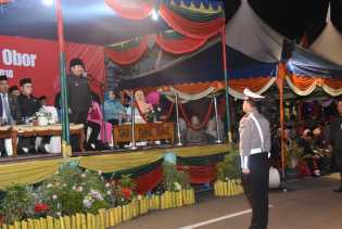Bupati Amril Lepas 2000 Peserta Pawai Obor