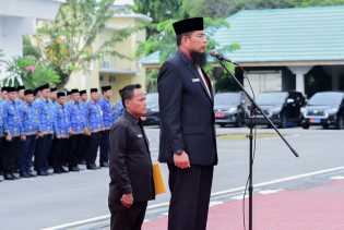 Pjs. Bupati Bengkalis Pimpin Apel Hari Kesaktian Pancasila