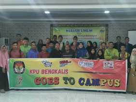 KPU Bengkalis Goes to Campus STIE Syariah